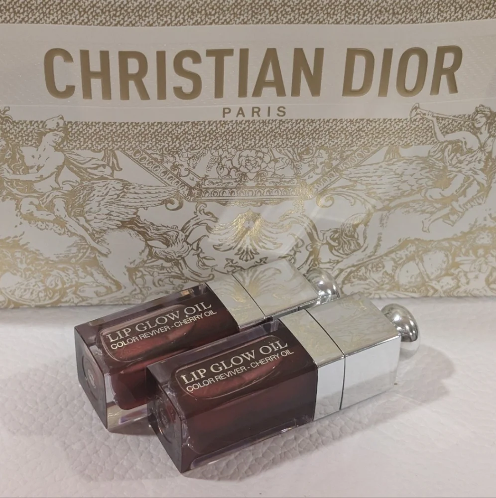 Dior Lip Glow Oil Bundle × 2 Bronzed Glow - 062 NWOB